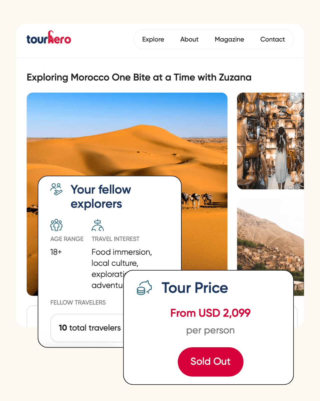 Real TourHero hosts: How Zuzana sold out her trip