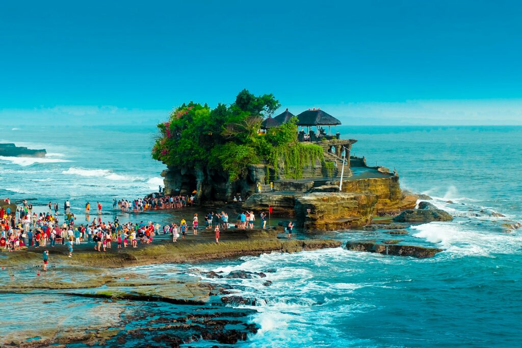 Tanah Lot temple in Bali